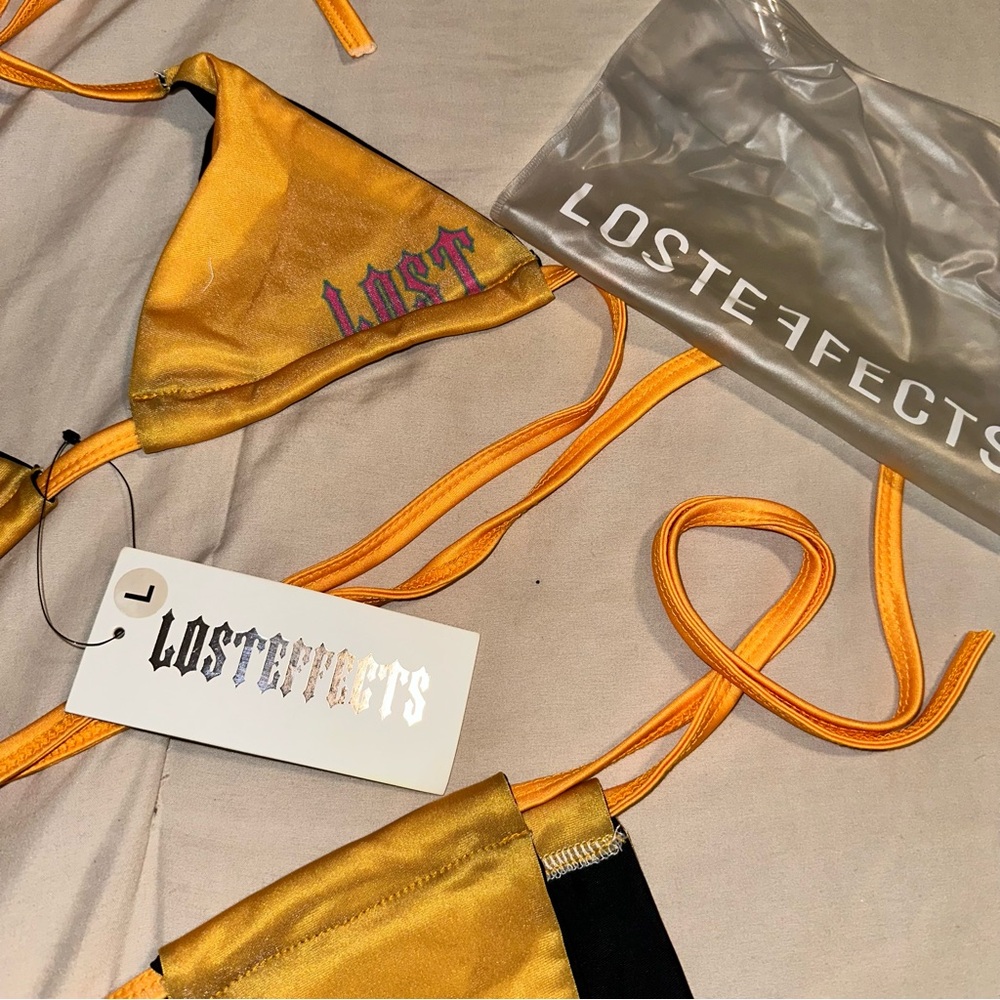 Gold Bikini Set - Picture 2 of 3